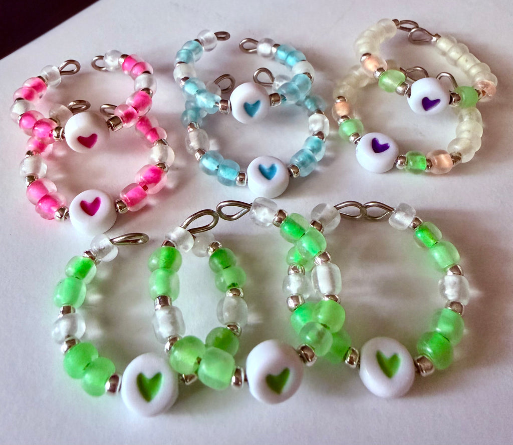Love Life Adjustable Glow Heart Ring