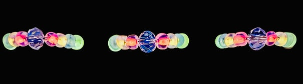 Princess Candy Ring glow shot in the dark